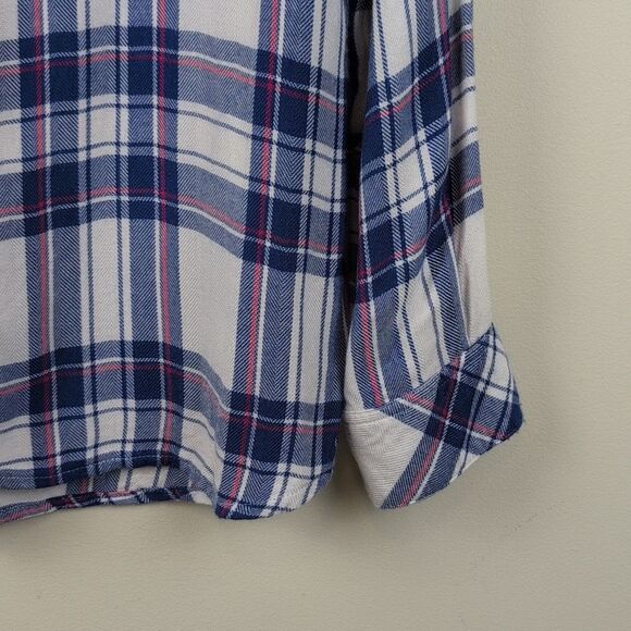 Rails Hunter Plaid Button Front Shirt Size L - Picture 4 of 11